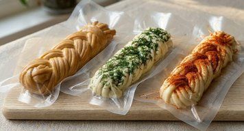 Сир Косичка копчена, зелень, паприка (100гр.)  23232 фото